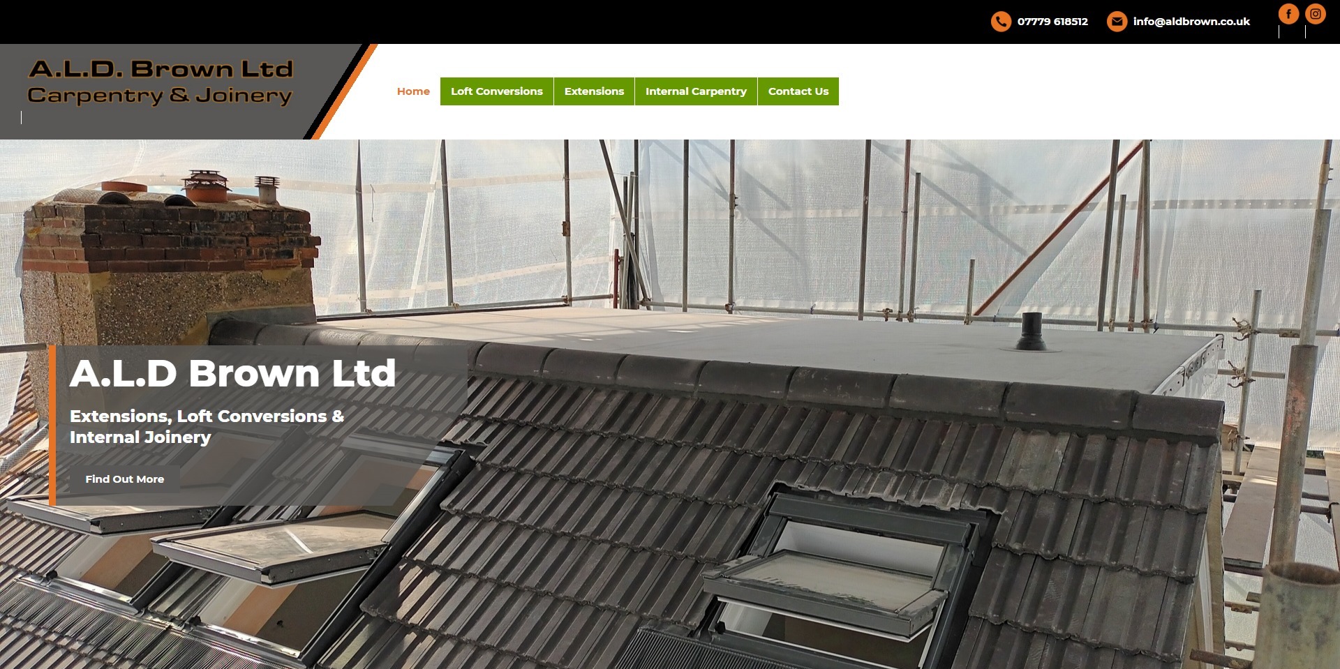 Carpentry and Joinery website
