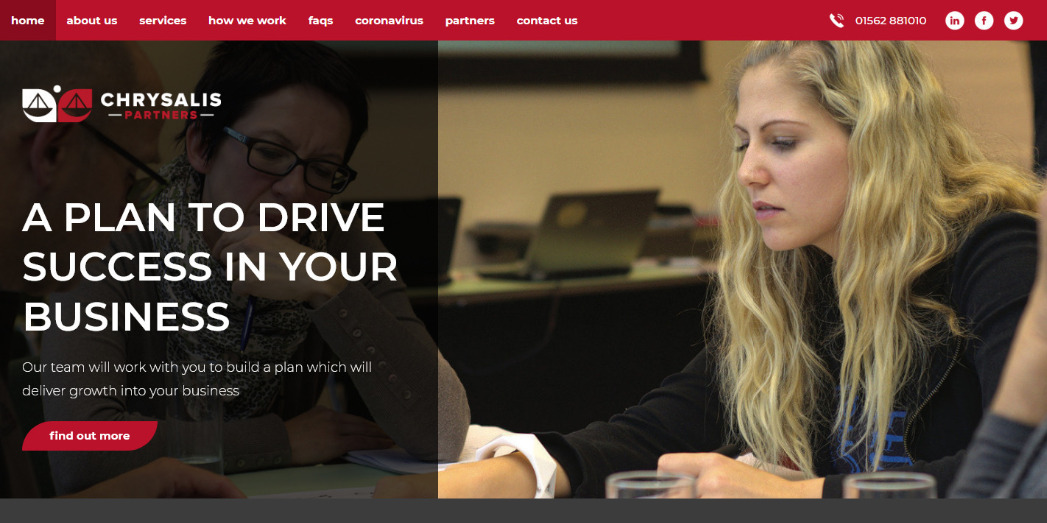 Case study - Website design company based in Harborne