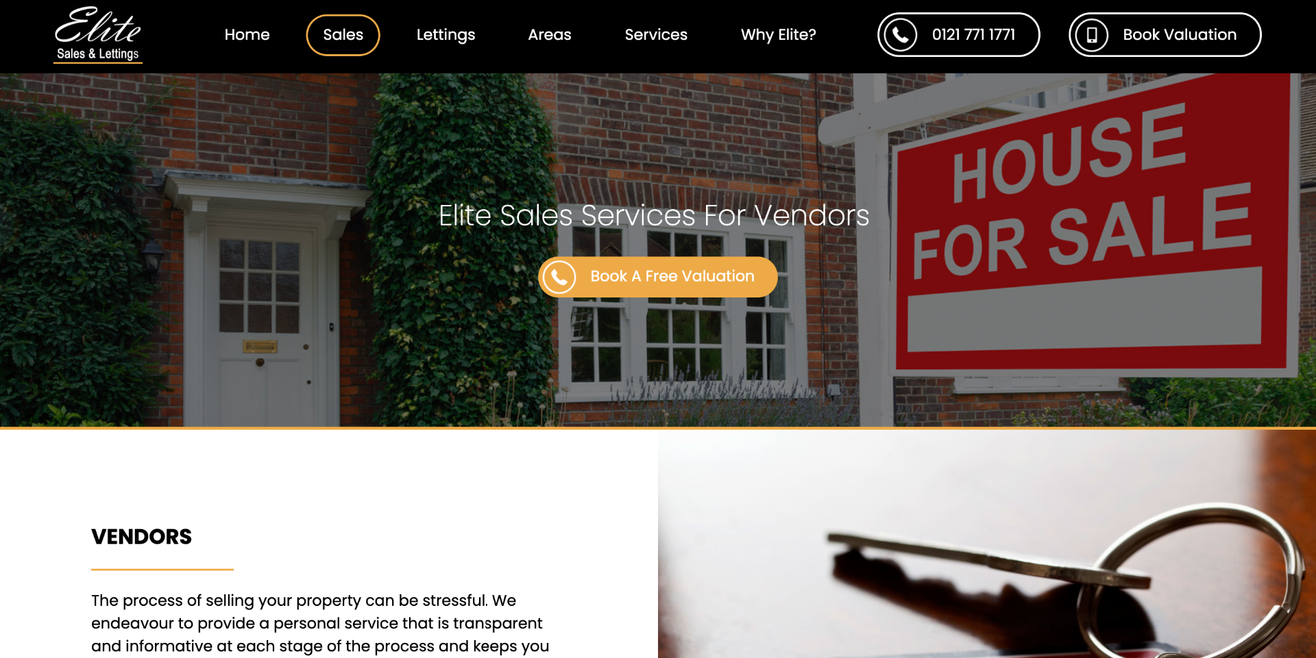 website design for estate agents in Birmingham
