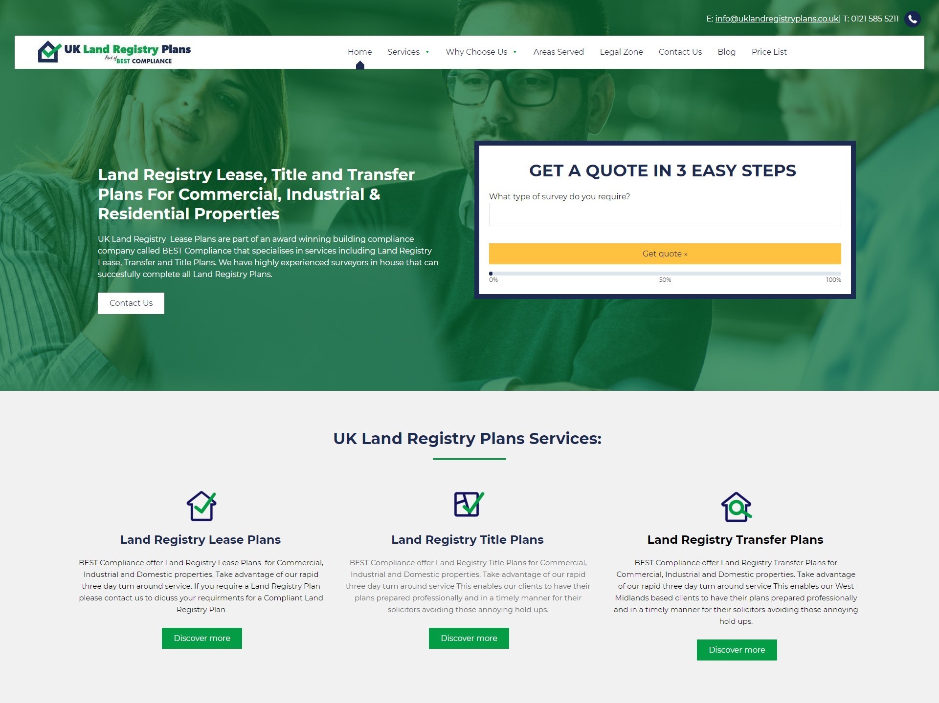 UK Land Registry Plans website