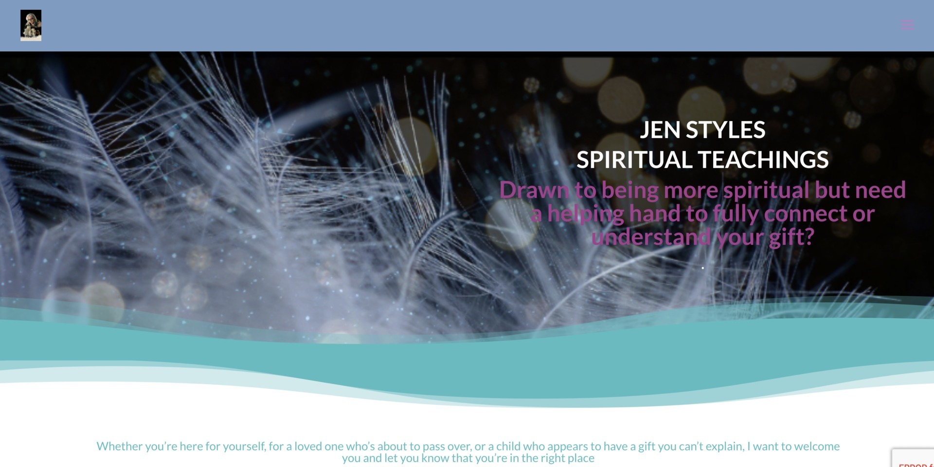 Jen Styles old website in Selly Oak
